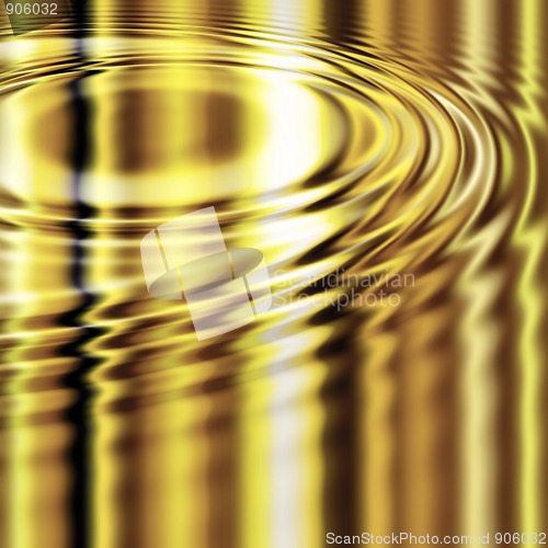 Image of molten gold ripples