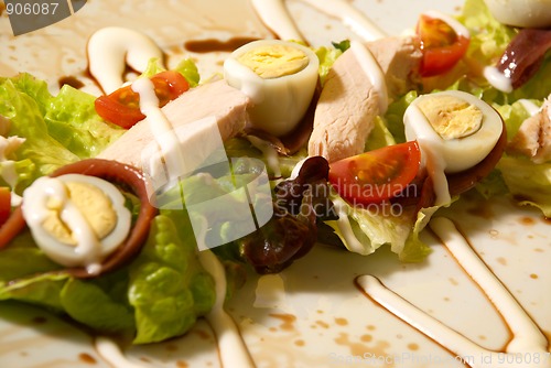 Image of Warm chicken salad