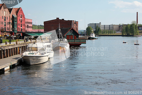 Image of Dock area in Skien 