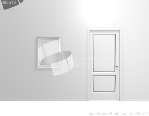 Image of blank picture frame