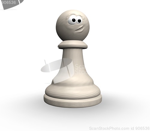 Image of funny chess pawn