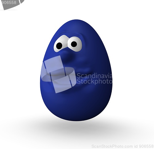 Image of funny easter egg
