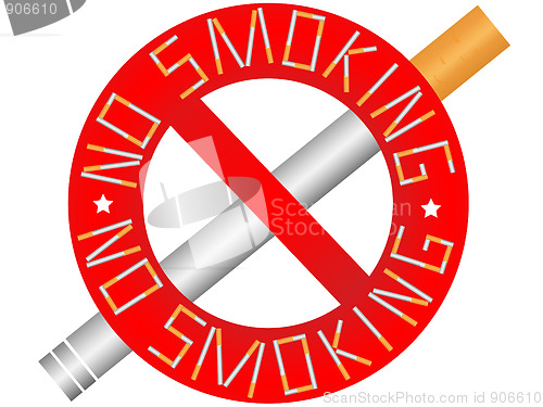 Image of Sign - No smoking