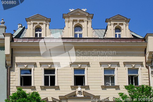 Image of old house on the Main Square in Cracow