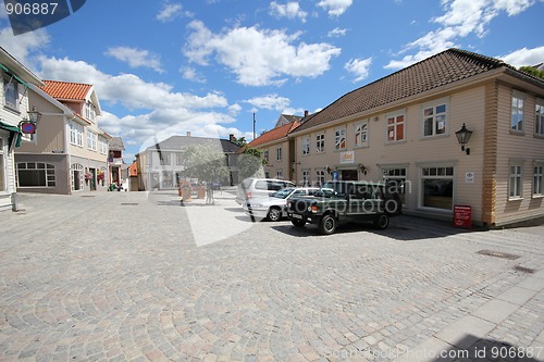 Image of Brevik town in South Norway.