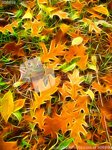 Image of abstract autumn background