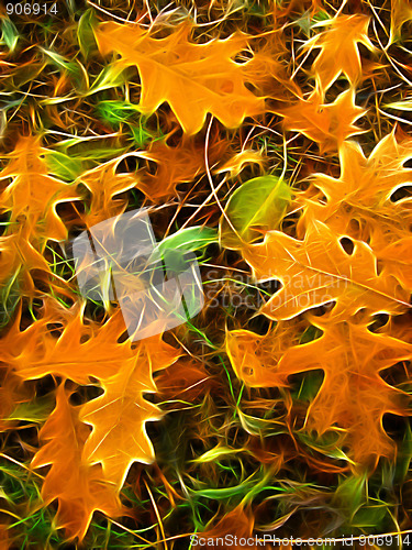 Image of abstract autumn background