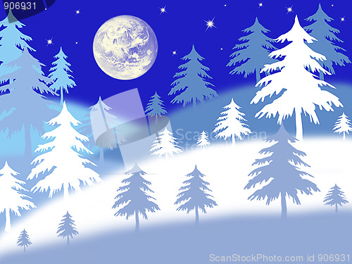 Image of winter background