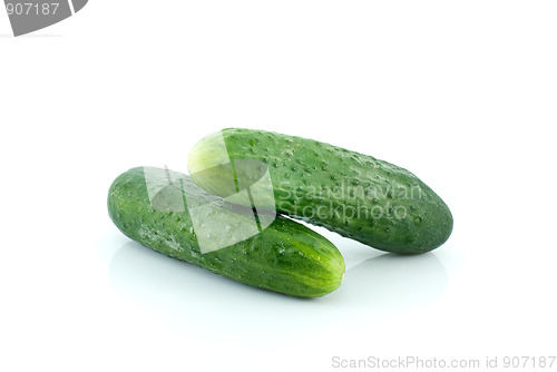 Image of Pair of cucumbers