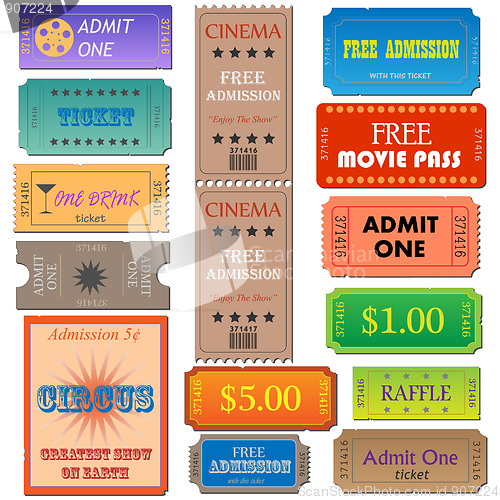 Image of Admission Tickets