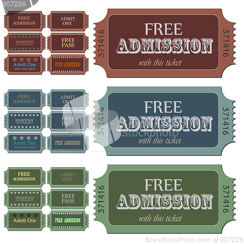 Image of Admission Tickets