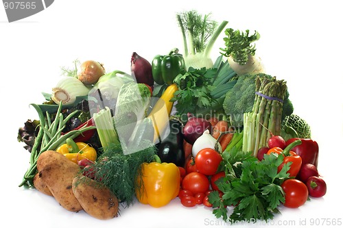 Image of Vegetable shopping