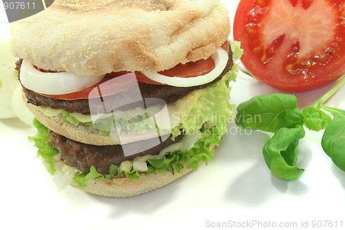 Image of Double Hamburger