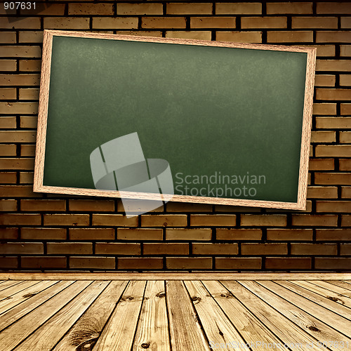 Image of Blackboard in interior