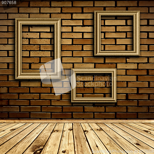 Image of interior with frames