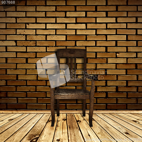 Image of interior with chair