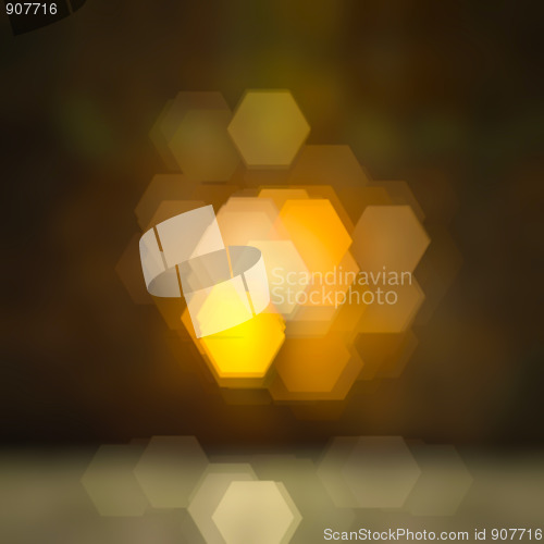 Image of bokeh light