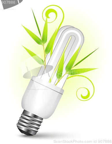 Image of Energy saving light bulb