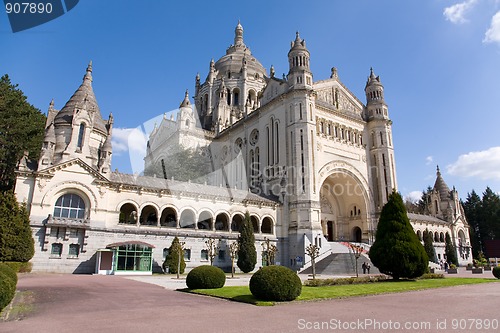 Image of Basilica of Lisieux (Normandy, France)