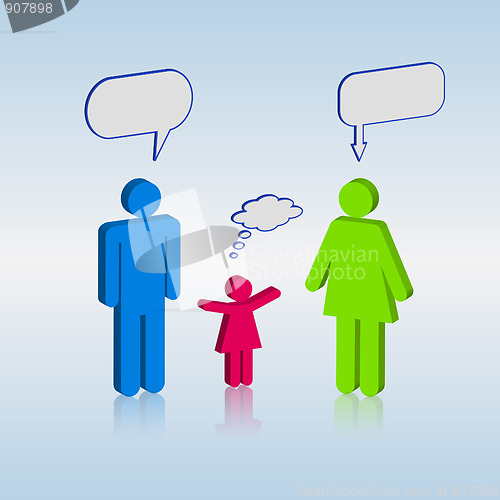 Image of Family Talking