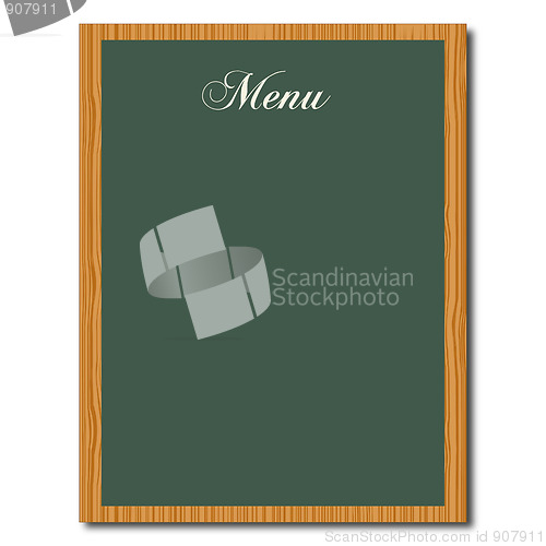 Image of Menu Chalkboard