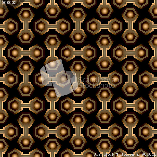 Image of hexa link gold