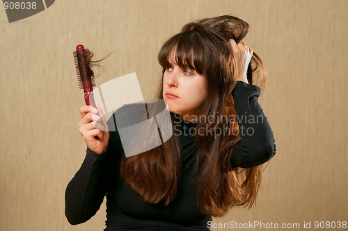 Image of Messy hair