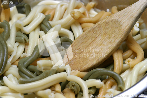 Image of Pasta and Spoon