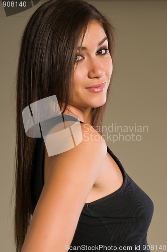 Image of Brunette