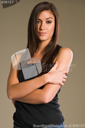 Image of Brunette