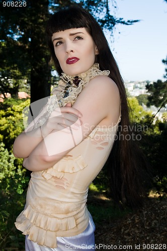 Image of Brunette