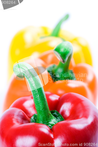 Image of three bell peppers