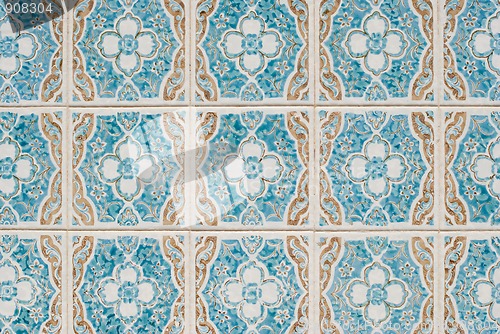 Image of Portuguese glazed tiles 232