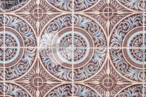 Image of Portuguese glazed tiles 231