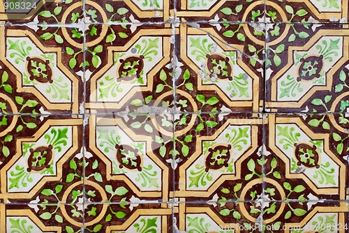 Image of Portuguese glazed tiles 239
