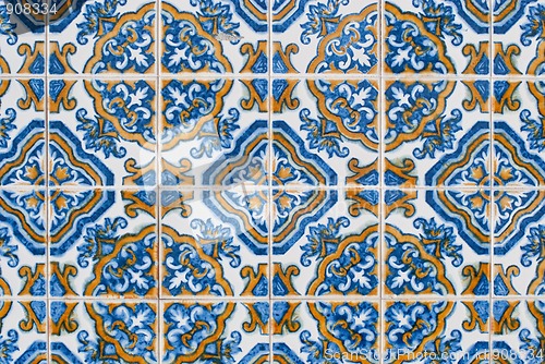 Image of Portuguese glazed tiles 237