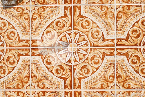 Image of Portuguese glazed tiles 236