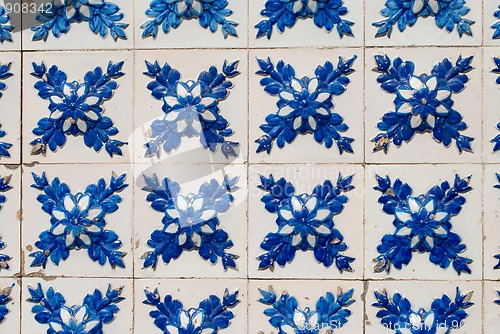 Image of Portuguese glazed tiles 235