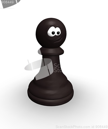 Image of funny chess pawn