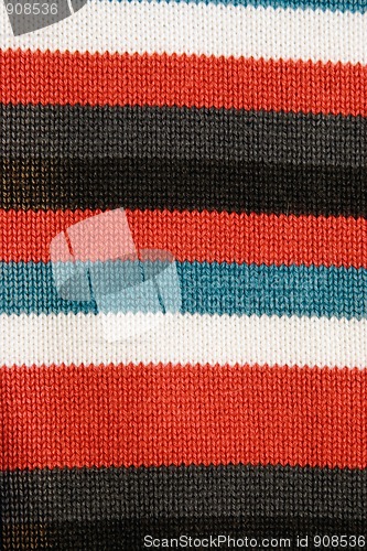 Image of colorful striped fabric