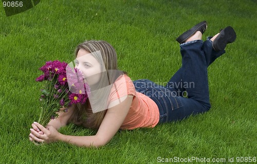 Image of Flower Woman