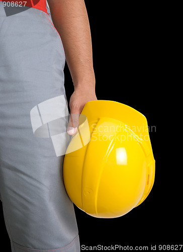 Image of Yellow helmet