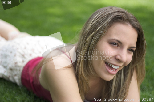 Image of Laughing Woman