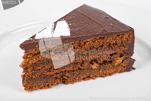 Image of Tasty chocolate cake