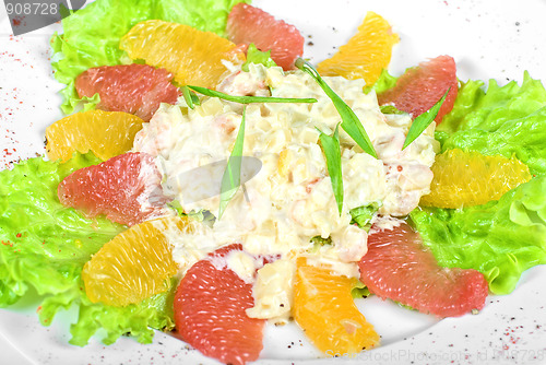 Image of seafood salad