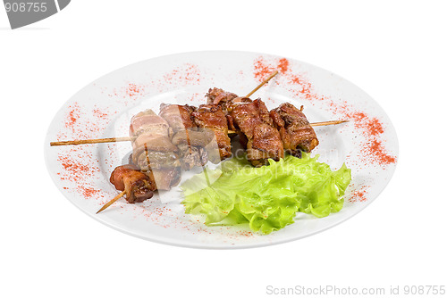 Image of Kebab from chicken liver