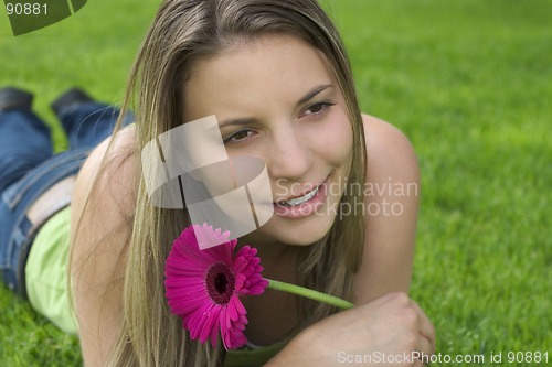 Image of Flower Woman