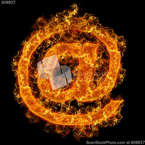 Image of Fire sign mail