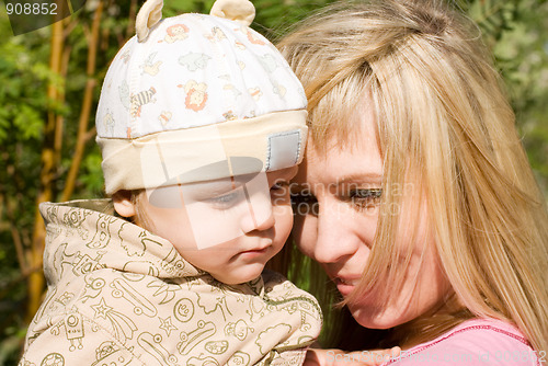 Image of happy mum and her boy
