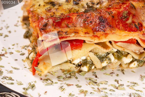 Image of Vegetarian lasagna